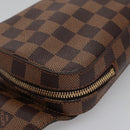 LOUIS VUITTON Damier Ebene Geronimos Shoulder Bag N51994 LV Auth 110110-10