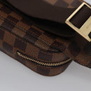 LOUIS VUITTON Damier Ebene Geronimos Shoulder Bag N51994 LV Auth 110110-13