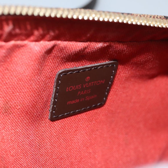 LOUIS VUITTON Damier Ebene Geronimos Shoulder Bag N51994 LV Auth 110110