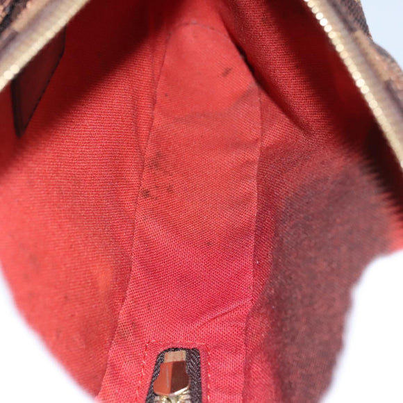 LOUIS VUITTON Damier Ebene Geronimos Shoulder Bag N51994 LV Auth 110110