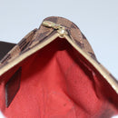 LOUIS VUITTON Damier Ebene Geronimos Shoulder Bag N51994 LV Auth 110110-19