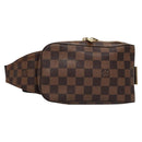 LOUIS VUITTON Damier Ebene Geronimos Shoulder Bag N51994 LV Auth 110110-2