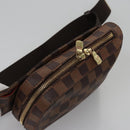 LOUIS VUITTON Damier Ebene Geronimos Shoulder Bag N51994 LV Auth 110110-6
