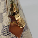 LOUIS VUITTON Damier Azur Pochette Cosmetic GM Pouch N23346 LV Auth 110125V-8