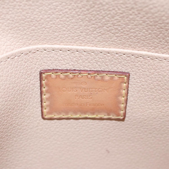 LOUIS VUITTON Damier Azur Pochette Cosmetic GM Pouch N23346 LV Auth 110125V