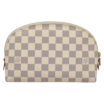 LOUIS VUITTON Damier Azur Pochette Cosmetic GM Pouch N23346 LV Auth 110125V - 0