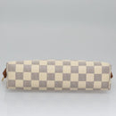 LOUIS VUITTON Damier Azur Pochette Cosmetic GM Pouch N23346 LV Auth 110125V-6