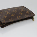 LOUIS VUITTON Monogram Bucket PM Accessory Pouch LV Auth 110131-5