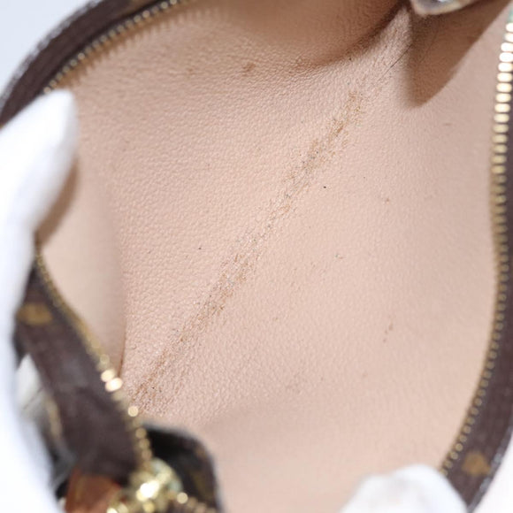 LOUIS VUITTON Monogram Bucket PM Accessory Pouch LV Auth 110133