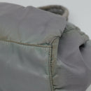 PRADA Hand Bag Nylon 2way Gray Auth 110159-10