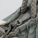 PRADA Hand Bag Nylon 2way Gray Auth 110159-15