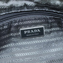 PRADA Hand Bag Nylon 2way Gray Auth 110159-16