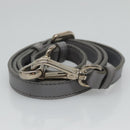 PRADA Hand Bag Nylon 2way Gray Auth 110159-23