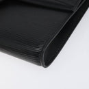 LOUIS VUITTON Epi Pochette Arche Shoulder Bag Black Noir M52572 LV Auth 110161-15