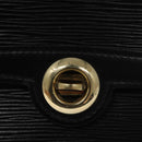 LOUIS VUITTON Epi Pochette Arche Shoulder Bag Black Noir M52572 LV Auth 110161-19
