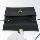 LOUIS VUITTON Epi Pochette Arche Shoulder Bag Black Noir M52572 LV Auth 110161-8