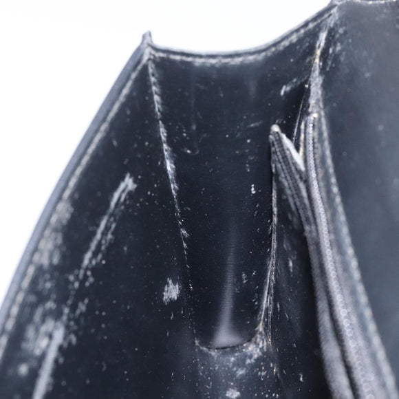 LOUIS VUITTON Epi Pochette Arche Shoulder Bag Black Noir M52572 LV Auth 110161