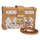 LOUIS VUITTON Catgram Petit Maru NM Umhängetasche Weiß LV Auth 110163SM-1