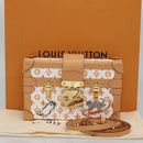 LOUIS VUITTON Catgram Petit Maru NM Umhängetasche Weiß LV Auth 110163SM-12