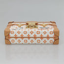LOUIS VUITTON Catgram Petit Maru NM Umhängetasche Weiß LV Auth 110163SM-7