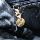 Salvatore Ferragamo Gancini Hand Bag Leather 2way Black Auth 110168-26