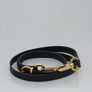 Salvatore Ferragamo Gancini Hand Bag Leather 2way Black Auth 110168-11