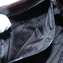 BURBERRY Nova Check Hand Bag Canvas Beige Auth 110198-20