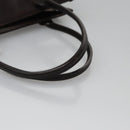 BURBERRY Nova Check Hand Bag Canvas Beige Auth 110198-8