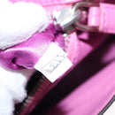 PRADA Chain Shoulder Bag Leather Purple Auth 110200-22