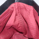 BURBERRY Nova Check Hand Bag Wool Black Auth 110205-18