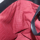 BURBERRY Nova Check Hand Bag Wool Black Auth 110205-19