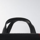 BURBERRY Nova Check Hand Bag Wool Black Auth 110205-8