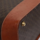 CELINE Macadam Canvas Hand Bag PVC Leather Brown Auth 110210-15