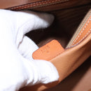 CELINE Macadam Canvas Hand Bag PVC Leather Brown Auth 110210-12