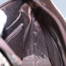 BURBERRY Nova Check Hand Bag Canvas Beige Auth 110211-19