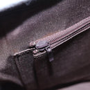 BURBERRY Nova Check Hand Bag Canvas Beige Auth 110211-21