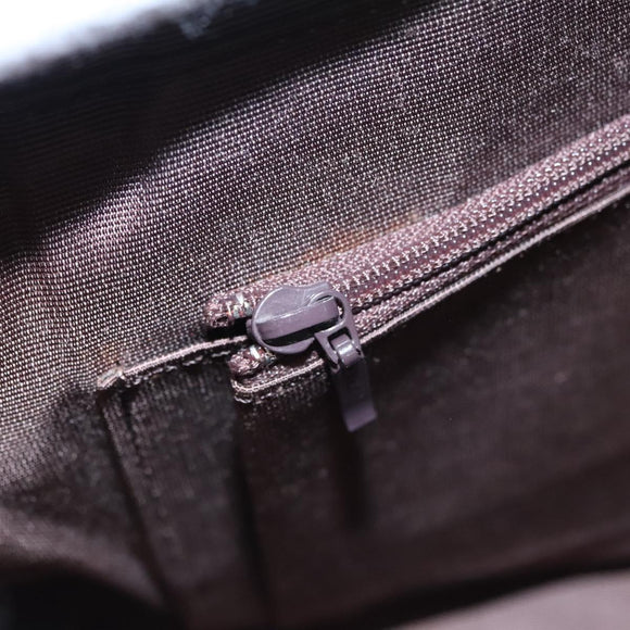 BURBERRY Nova Check Hand Bag Canvas Beige Auth 110211