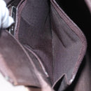 BURBERRY Nova Check Hand Bag Canvas Beige Auth 110211-22