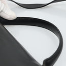 Salvatore Ferragamo Gancini Hand Bag Leather 2way Black Gold Auth 110218-14