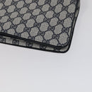 GUCCI GG Supreme Sherry Line Shoulder Bag PVC Navy Red 41 02 013 Auth 110219-16