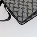 GUCCI GG Supreme Sherry Line Shoulder Bag PVC Navy Red 41 02 013 Auth 110219-17