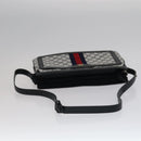 GUCCI GG Supreme Sherry Line Shoulder Bag PVC Navy Red 41 02 013 Auth 110219-7