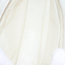 CHANEL Wild Stitch Hand Bag Leather White CC Auth 110221-10