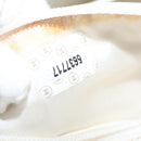 CHANEL Wild Stitch Hand Bag Leather White CC Auth 110221-12