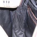 BURBERRY Nova Check Shoulder Bag Canvas Beige Auth 110227-19