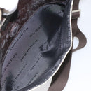 BURBERRY Nova Check Shoulder Bag Canvas Beige Auth 110227-12