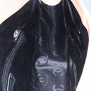 CHANEL Matelasse Cambon Line Shoulder Bag Leather Beige Silver CC Auth 110229A-25