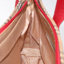 BURBERRY Nova Check Hand Bag Canvas Beige Auth 110238-19