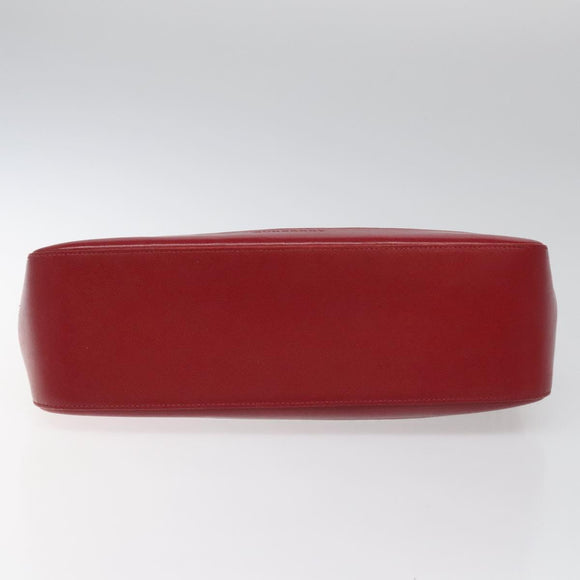 BURBERRY Nova Check Hand Bag Canvas Beige Auth 110238