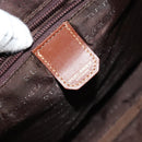 BURBERRY Nova Check Shoulder Bag PVC Beige Auth 110240-19